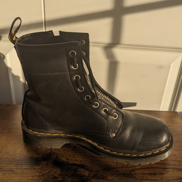 Doc Martens women's 1460 Twin Zip fashion Boots size 9 - Picture 5 of 8